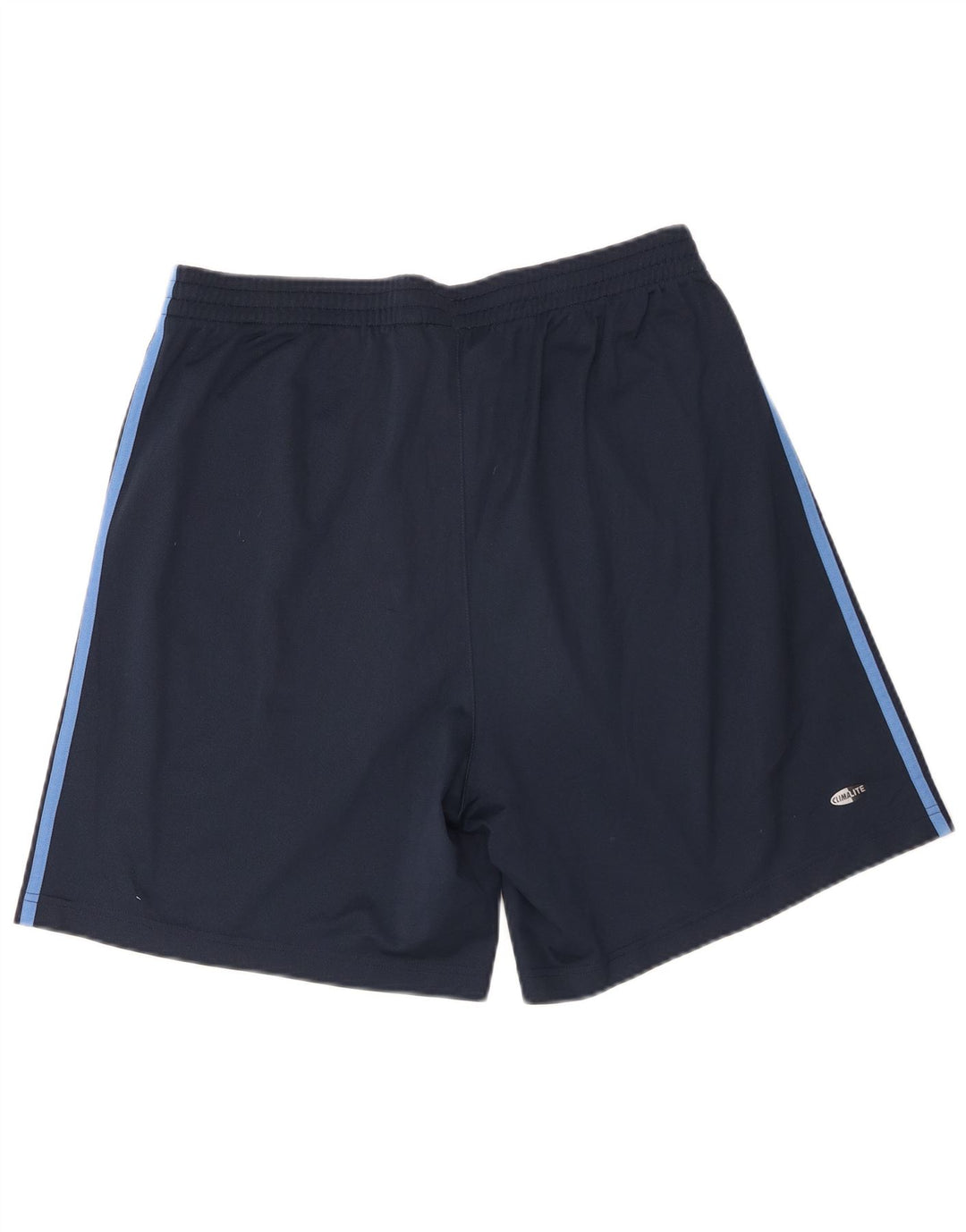Pantaloncini sportivi Adidas Climalite da uomo di grandi dimensioni in poliestere blu navy