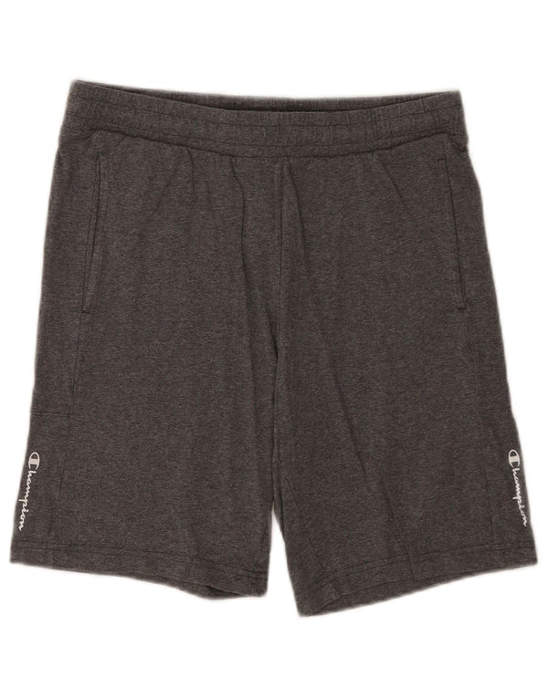 Pantaloncini sportivi da uomo Champion piccoli in cotone grigio
