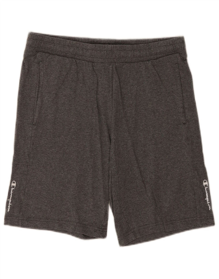 Pantaloncini sportivi da uomo Champion piccoli in cotone grigio