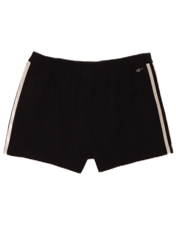 Pantaloncini casual Adidas Climalite da donna UK 14 Large W32 Nylon nero