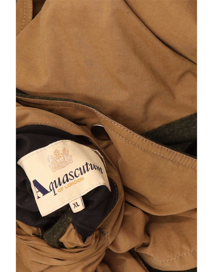 Cappotto reversibile da uomo Aquascutum UK 42 XL Verde