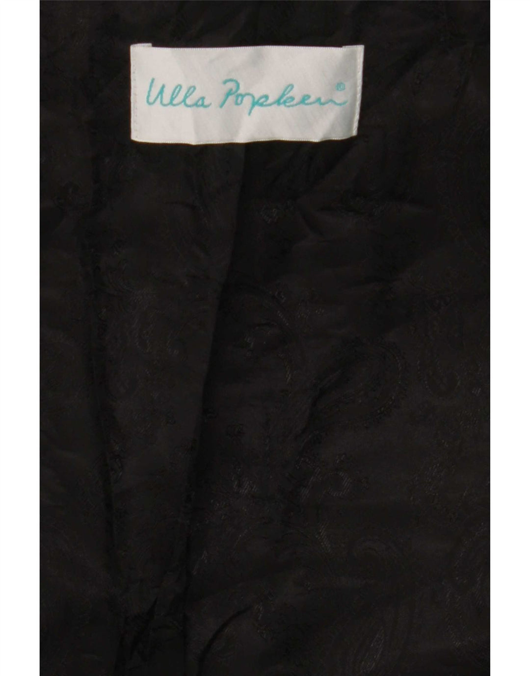 Cappotto in pelle da donna Ulla Popken UK 26 5XL Nero floreale