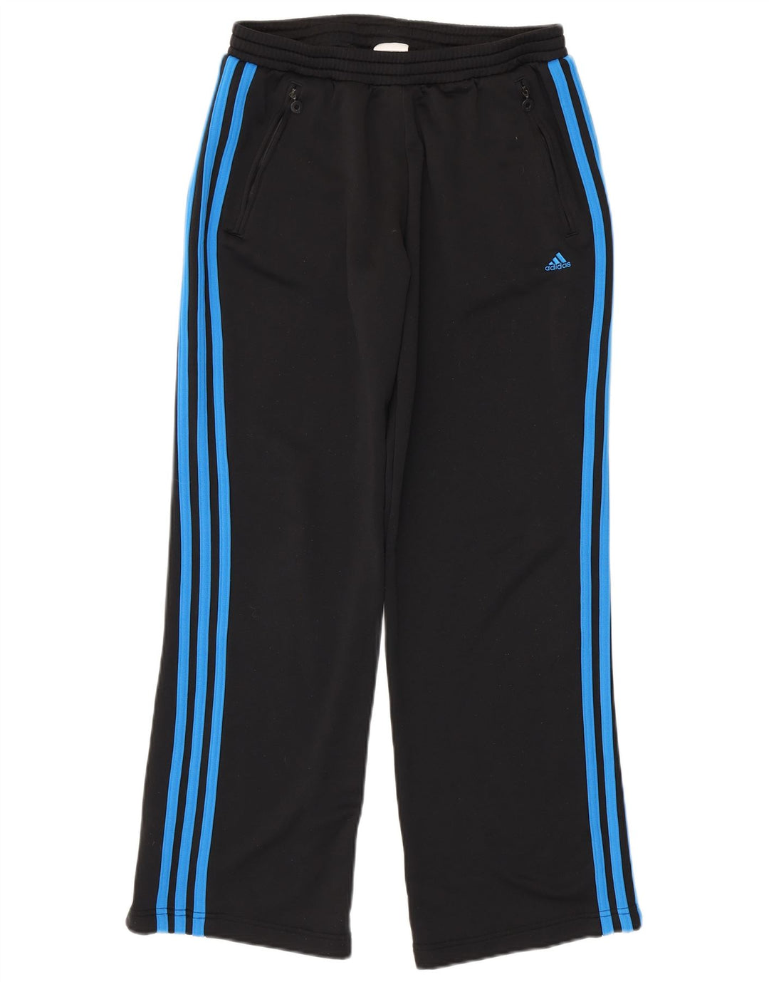 Pantaloni da tuta da donna Adidas UK 16 Large Nero Poliestere