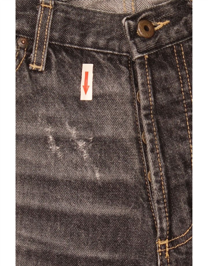 Jeans dritti da uomo Roy Rogers W32 L35 cotone grigio