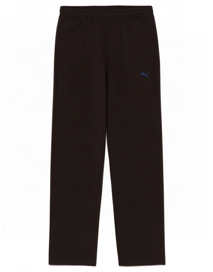 Pantaloni da tuta da uomo Puma Large neri in poliestere