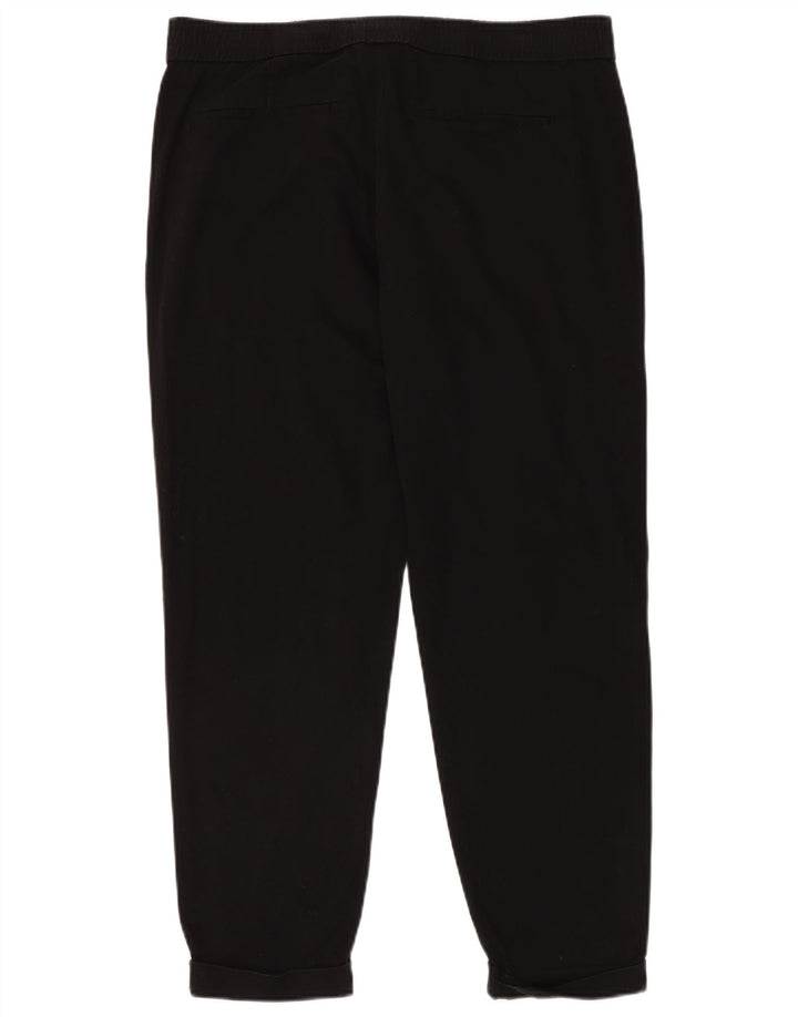 Pantaloni chino slim da uomo ALL SAINTS grandi in cotone nero