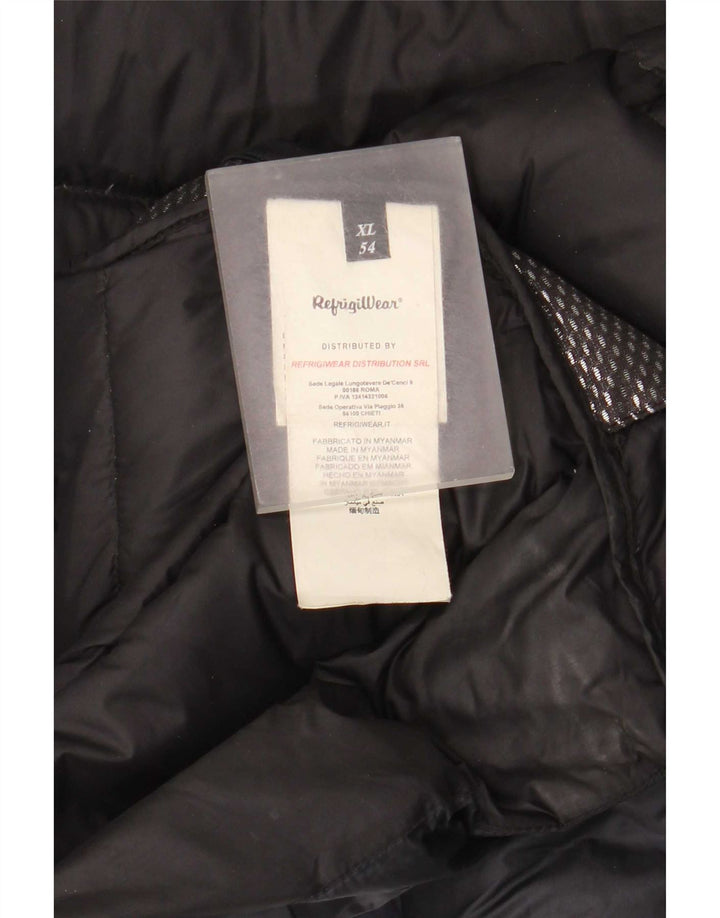 Giubbotto Imbottito Uomo Refrigiwear IT 54 XL Blu Navy Poliammide