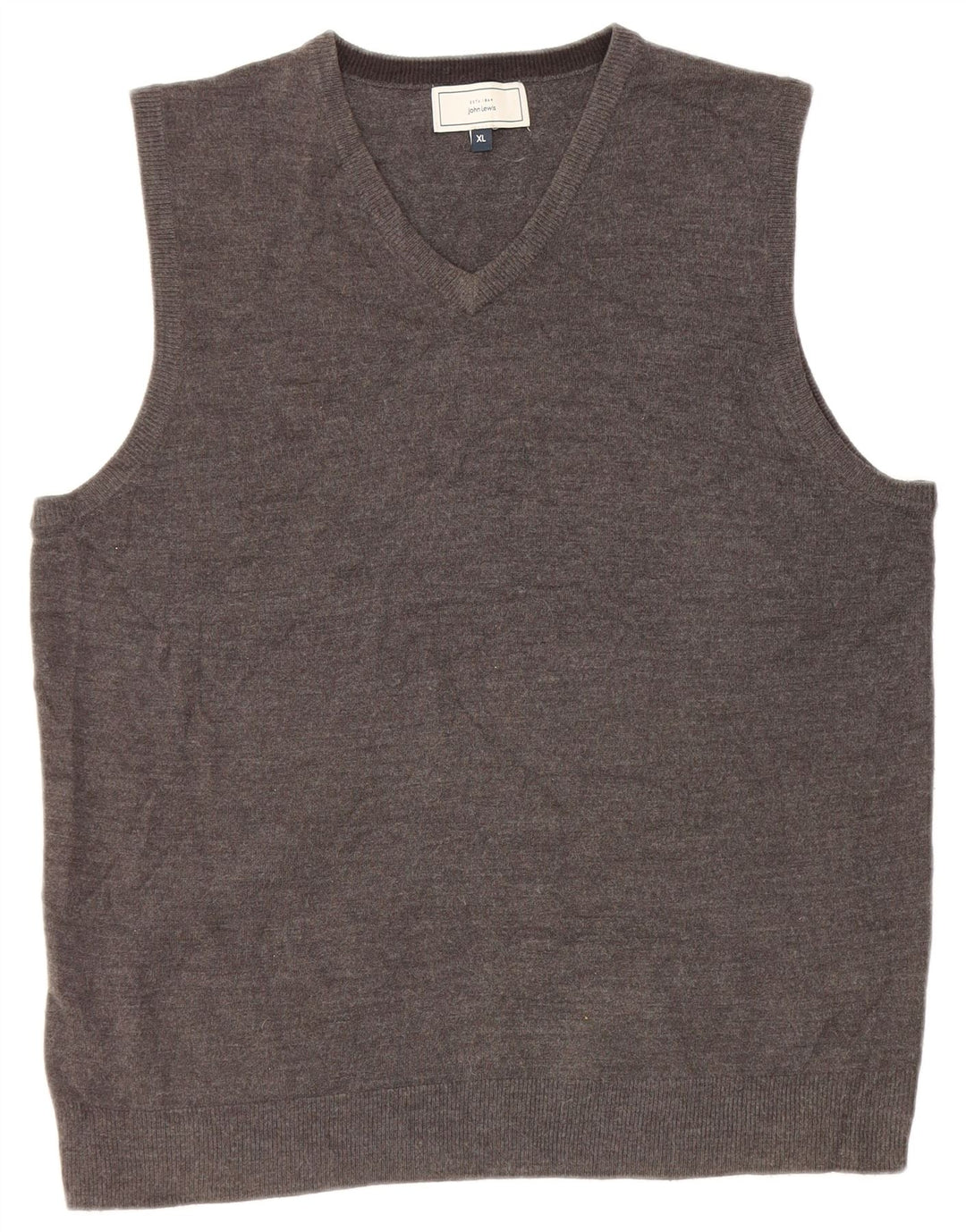 Canottiera da uomo John Lewis XL in acrilico grigio