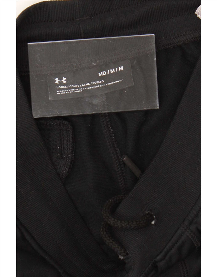 Pantaloni da tuta da uomo Under Armour da jogging medio poliestere nero