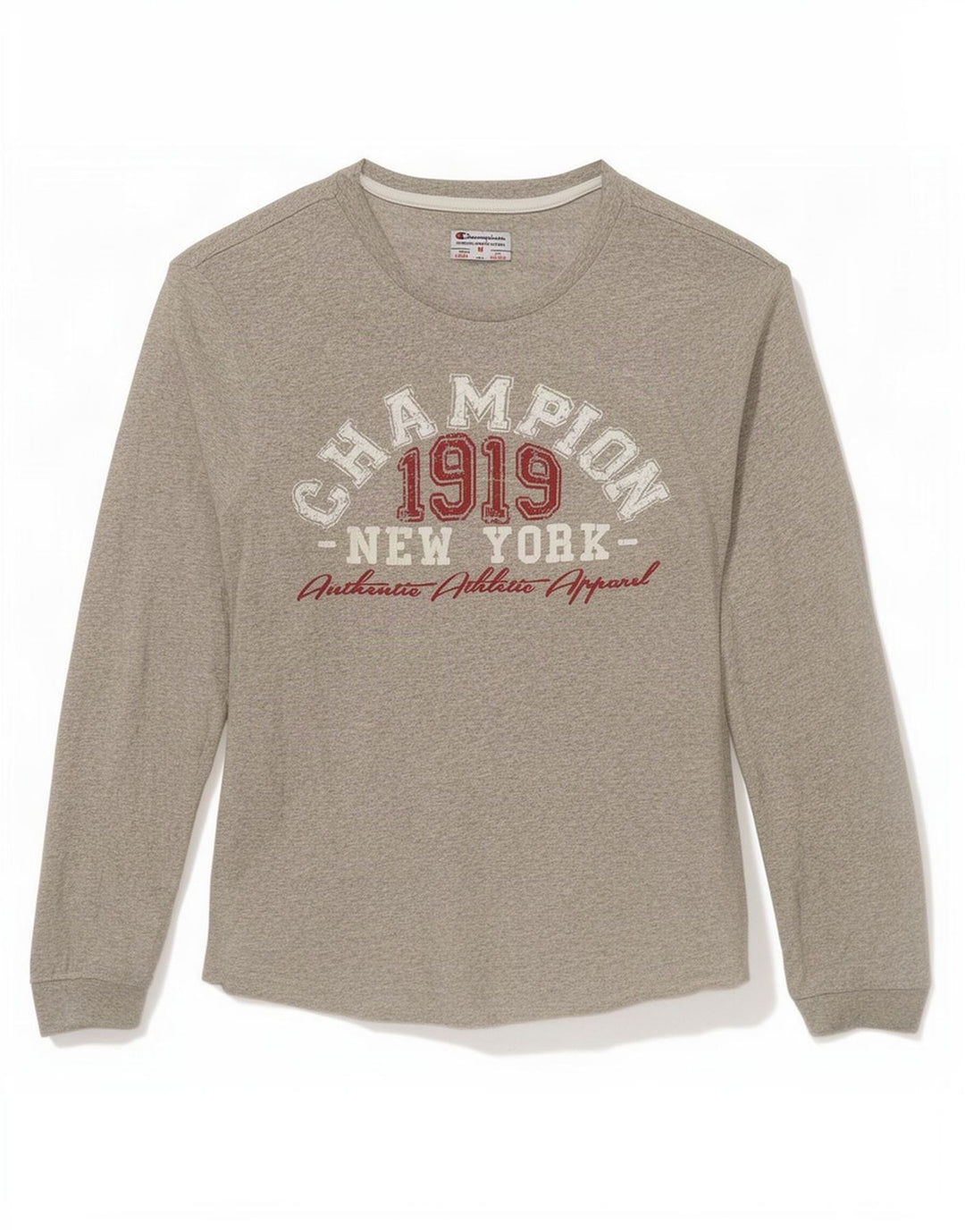 T-shirt grafica Champion da bambino, 9-10 anni, grigio medio chiazzato