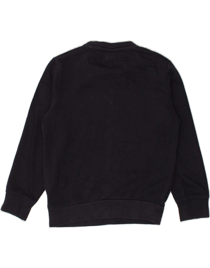 CHAMPION Boys Graphic Sweatshirt Jumper 7-8 Years Small Navy Blue Cotton | Vintage Champion | Thrift | Second-Hand Champion | Used Clothing | Messina Hembry 
