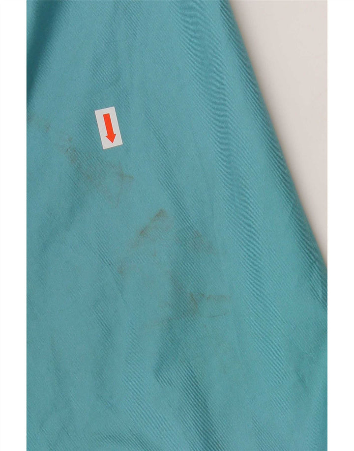 Giacca antipioggia da uomo Aesse UK 40 Large Blu Navy Colourblock in poliammide