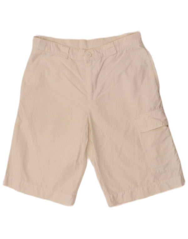 Pantaloncini cargo da uomo Lacoste taglia 40 media W32 cotone bianco