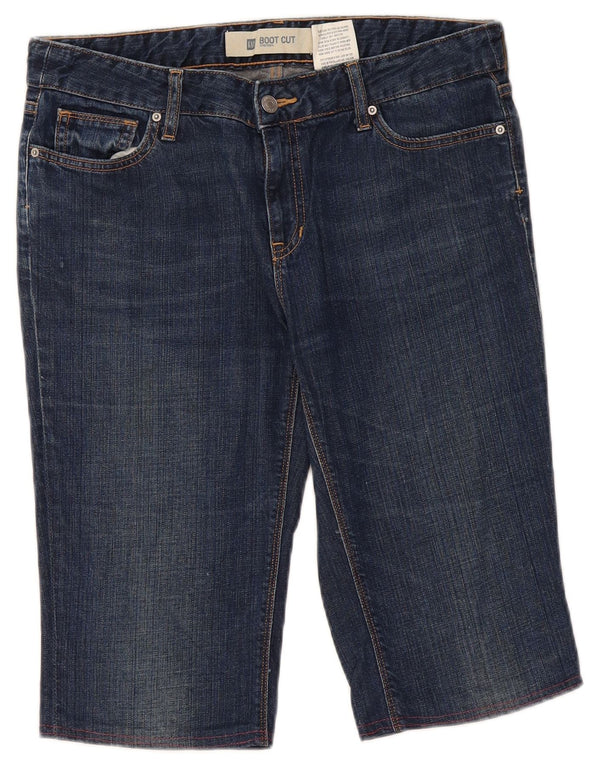 Pantaloncini di jeans da donna Gap W30 cotone blu medio