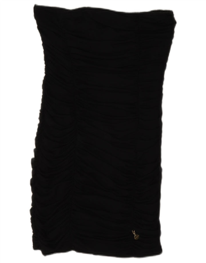 Abito aderente senza spalline da donna Phard UK 8 piccolo nero
