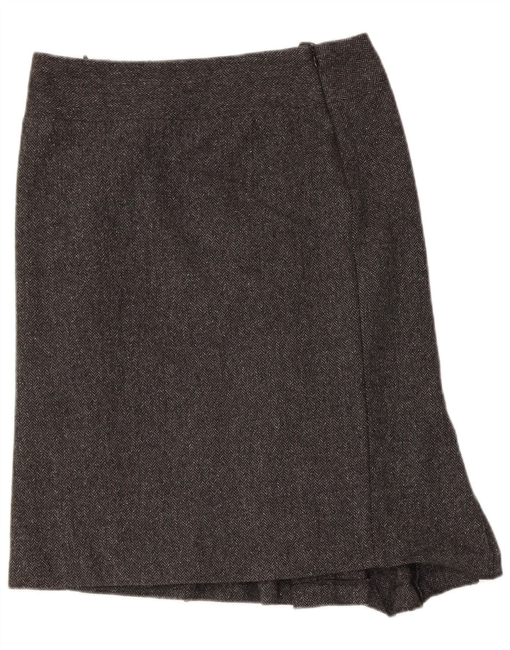 Gonna Asimmetrica Donna Benetton IT 40 Small W30 Spinata Grigia