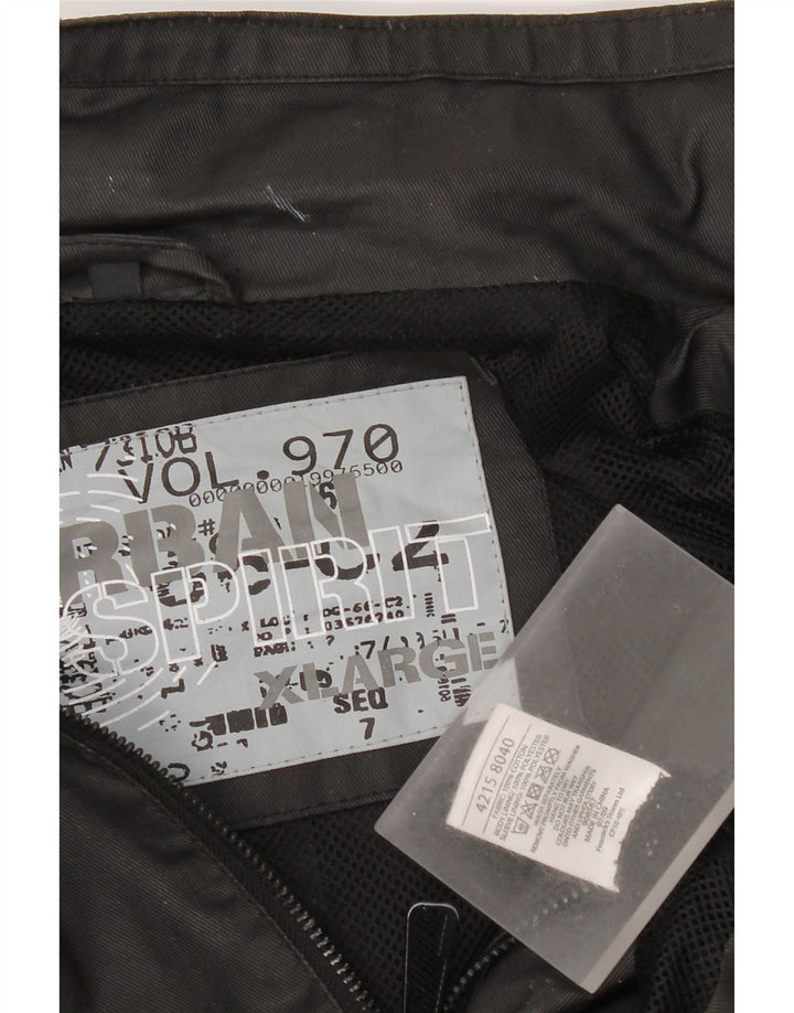 Giacca militare vintage da uomo UK 42 XL in cotone nero