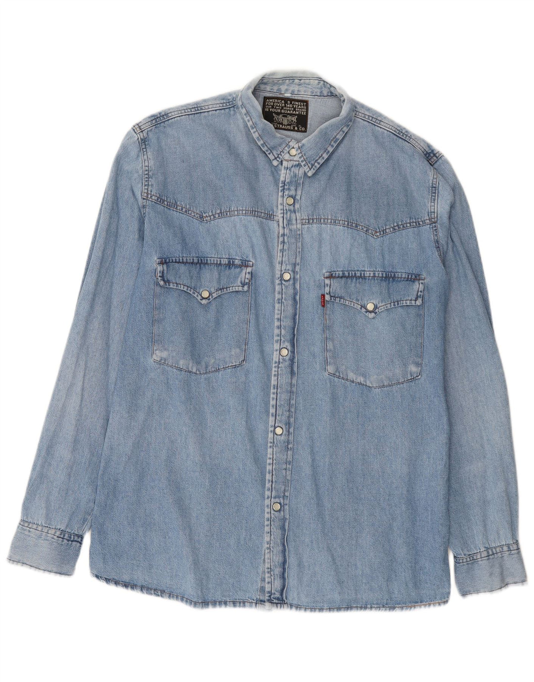 Camicia di jeans da uomo Levi's XL Blu