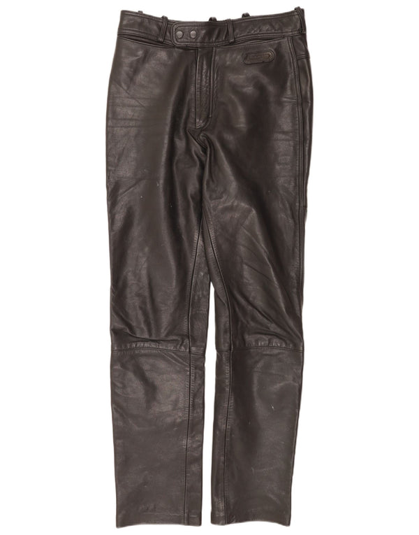 Pantaloni in pelle da uomo Hein Gericke EU 50 Medium W30 L33 Pelle nera