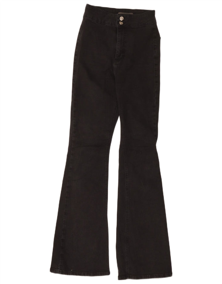 Jeans svasati da donna Topshop W28 L32 cotone nero