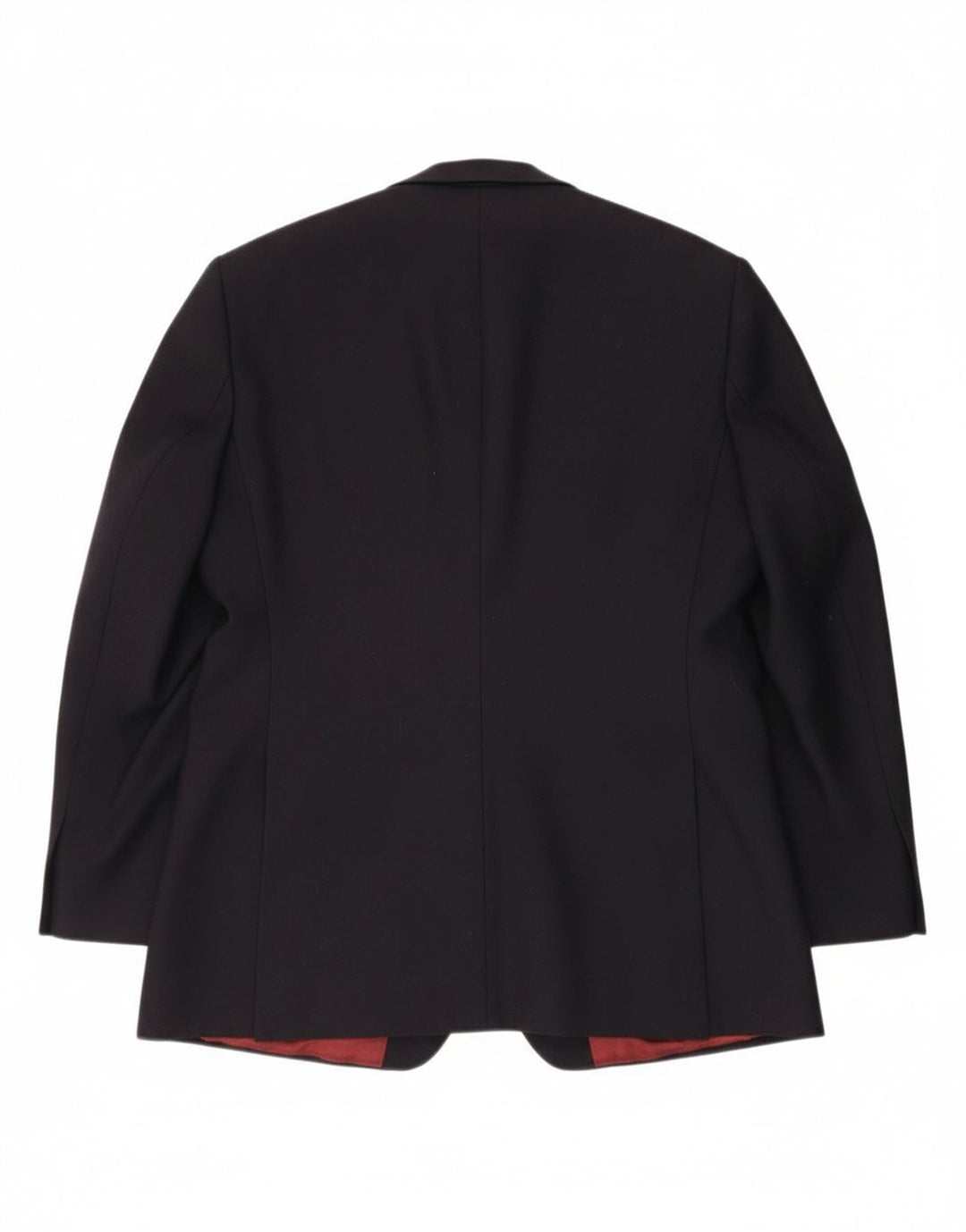 Giacca blazer da uomo a 2 bottoni Magee UK 44 grande lana blu navy