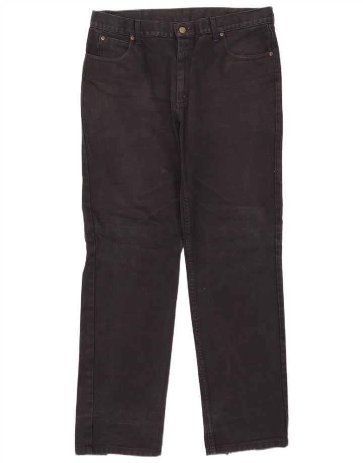 Jeans dritti da uomo Lee W38 L34 cotone nero
