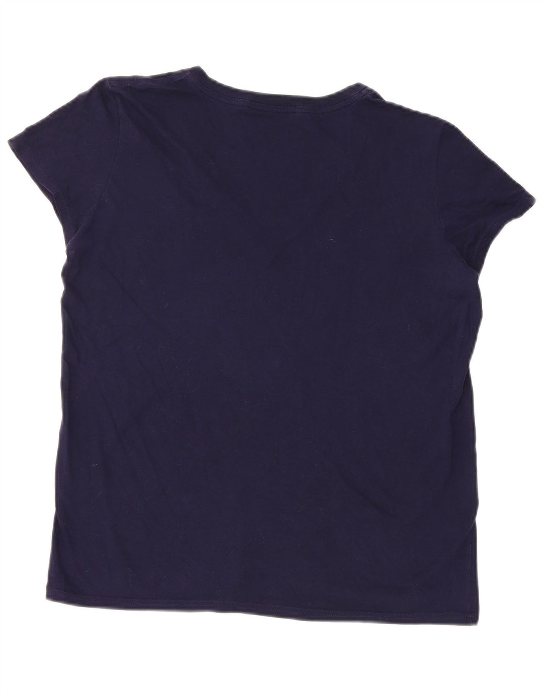T-shirt da donna Lacoste taglia 40 media in cotone blu navy