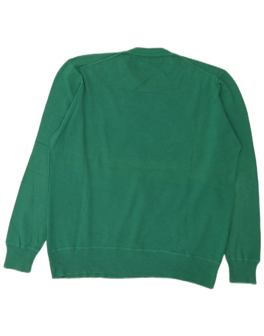 Maglione maglione girocollo da uomo Zara XL in cotone verde