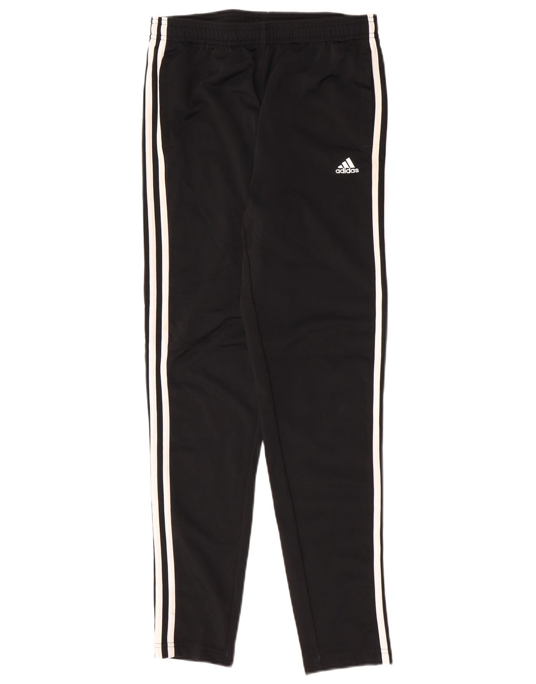 Pantaloni da tuta Adidas da ragazzo slim fit 13-14 anni in poliestere nero