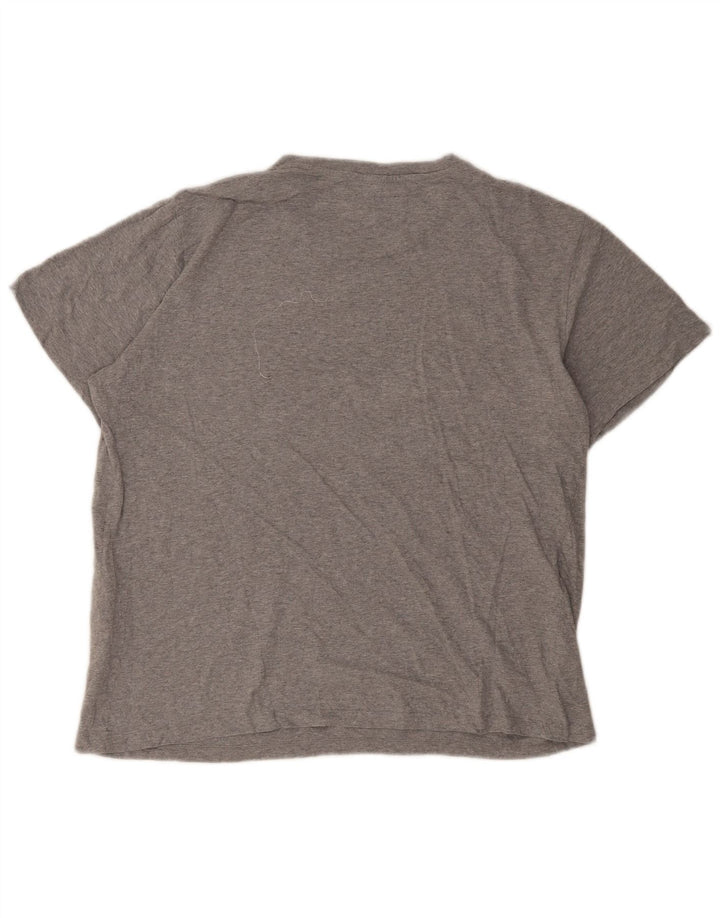 T-shirt grafica da uomo Levi's Top grande in cotone chiazzato grigio