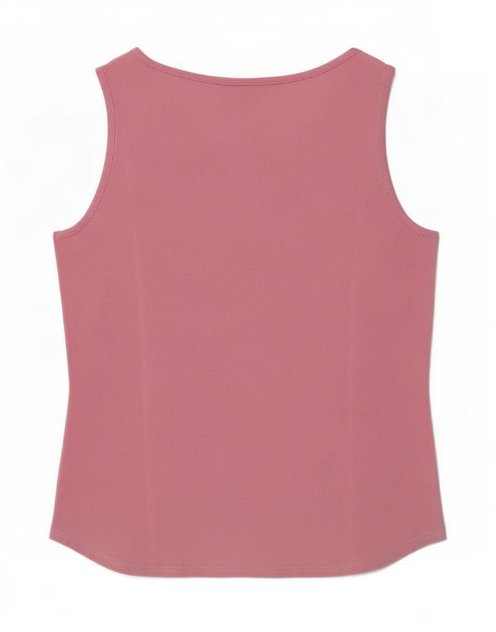 Canotta da donna Lacoste taglia 44 grande in cotone rosa