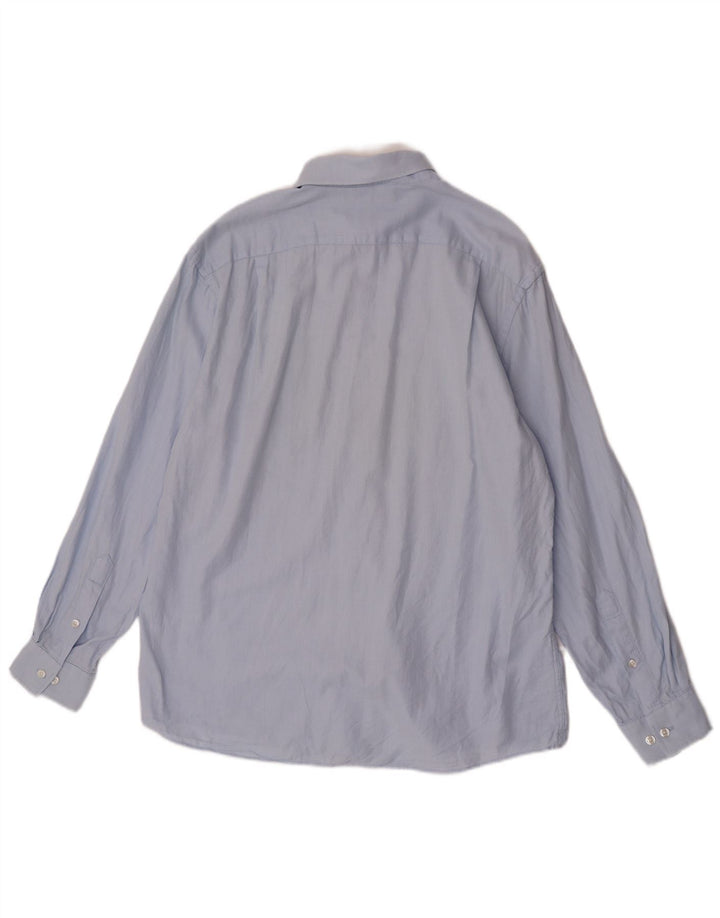 Camicia slim fit da uomo Tommy Hilfiger taglia 16 1/2 grande blu