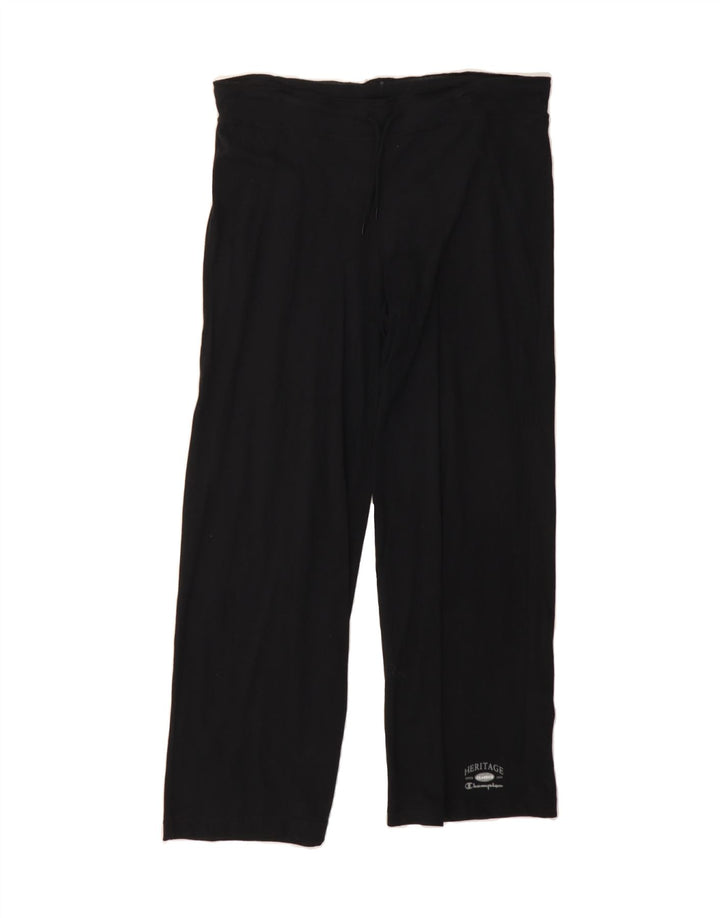 CHAMPION Womens Heritage Classics Tracksuit Trousers UK 18 XL  Black Vintage Champion and Second-Hand Champion from Messina Hembry 