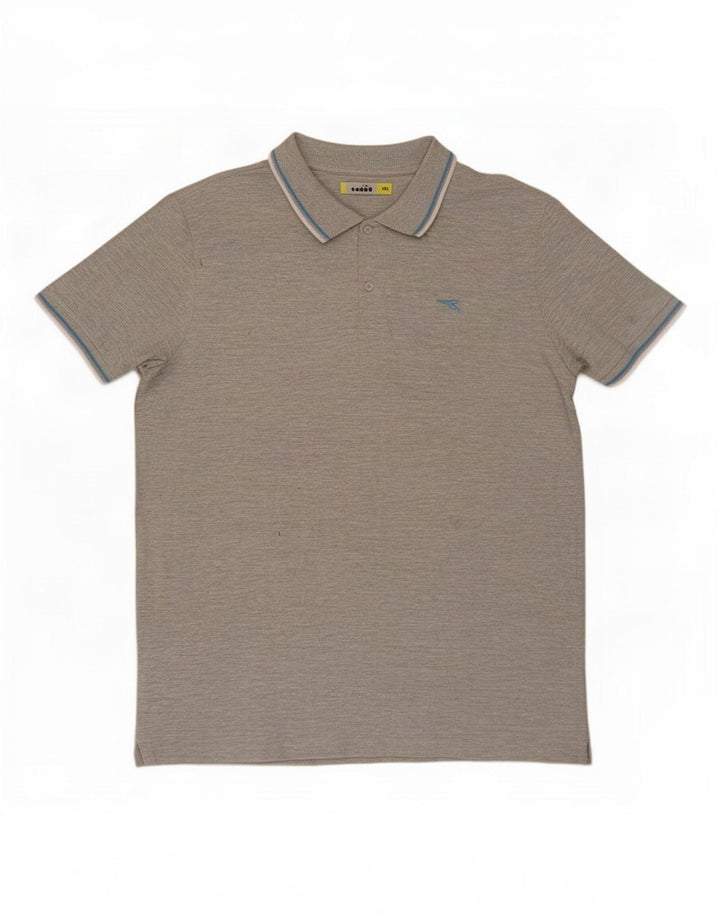 Polo Diadora Uomo 2XL Cotone Grigio