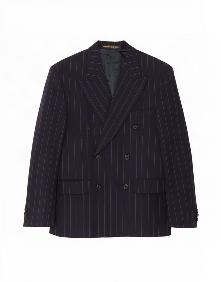 Giacca blazer St. Michael da uomo Marks & Spencer UK 36 Small Blu Navy