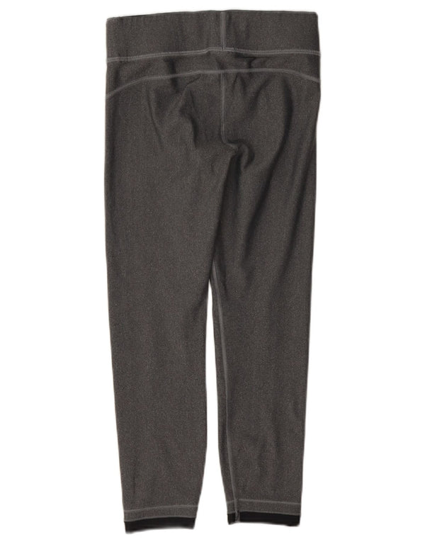 Leggings corti da donna Under Armour UK 4 XS poliestere grigio