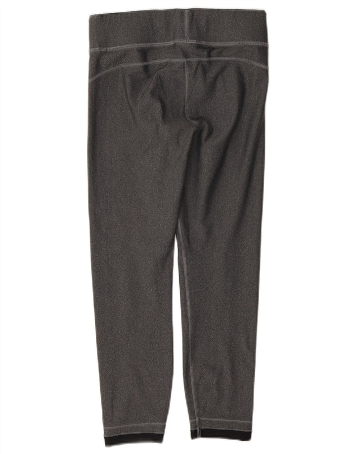 Leggings corti da donna Under Armour UK 4 XS poliestere grigio