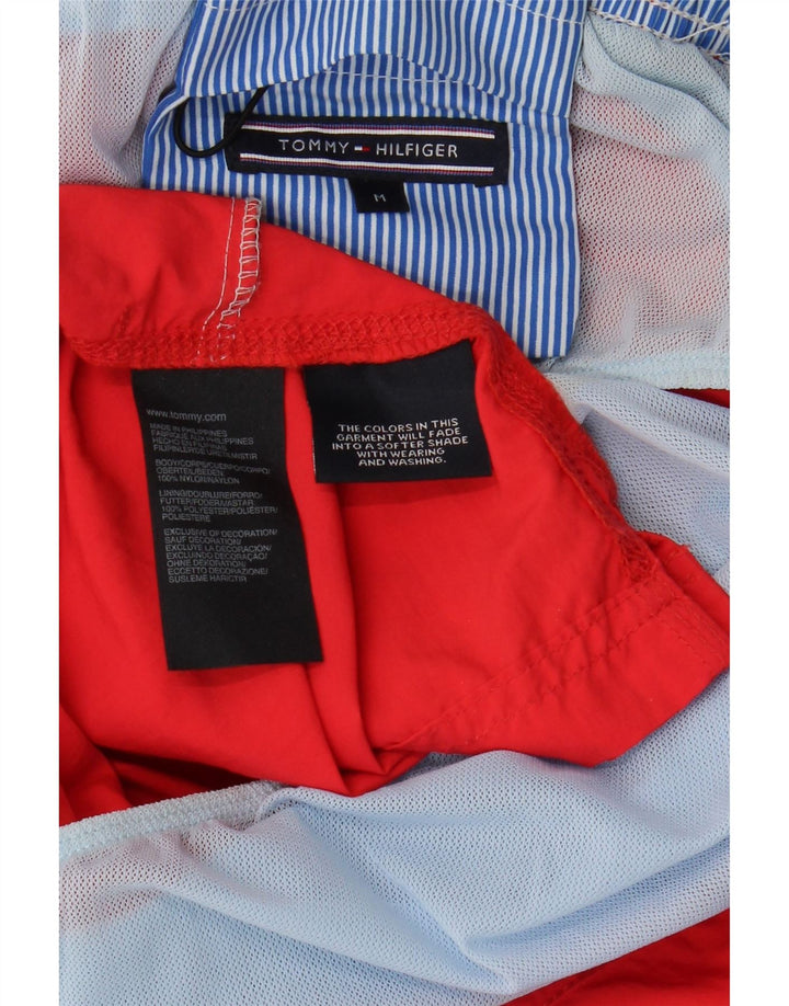 TOMMY HILFIGER Pantaloncini da bagno da uomo Nylon rosso medio