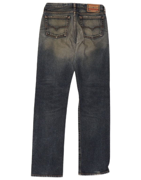 Jeans dritti da donna Diesel W28 L31 cotone blu