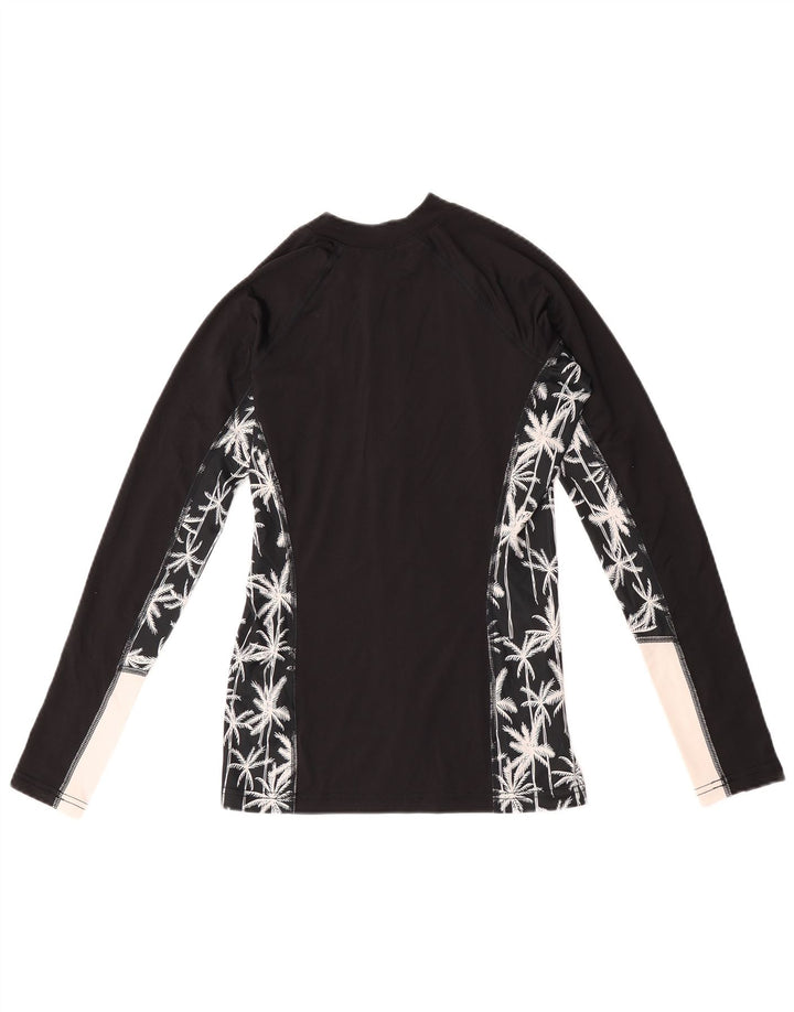 Giacca da ginnastica da donna con grafica Rip Curl UK 8 Small Black Colourblock