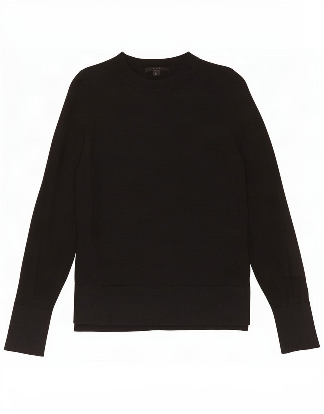 Maglione maglione girocollo da donna Cos UK 6 XS lana nera