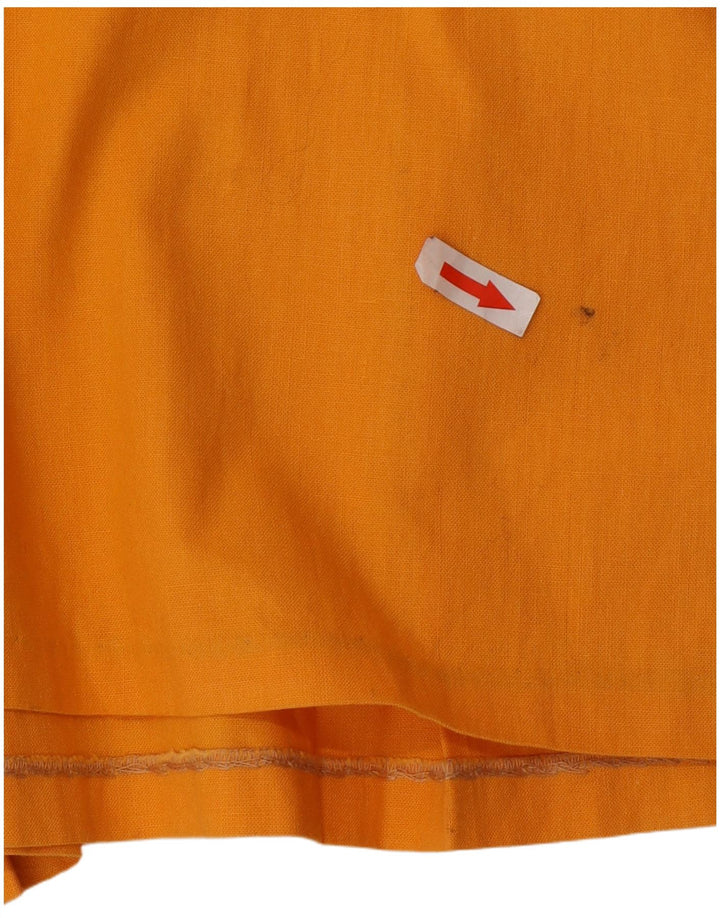 Abito prendisole vintage da donna senza maniche IT 44 arancione medio