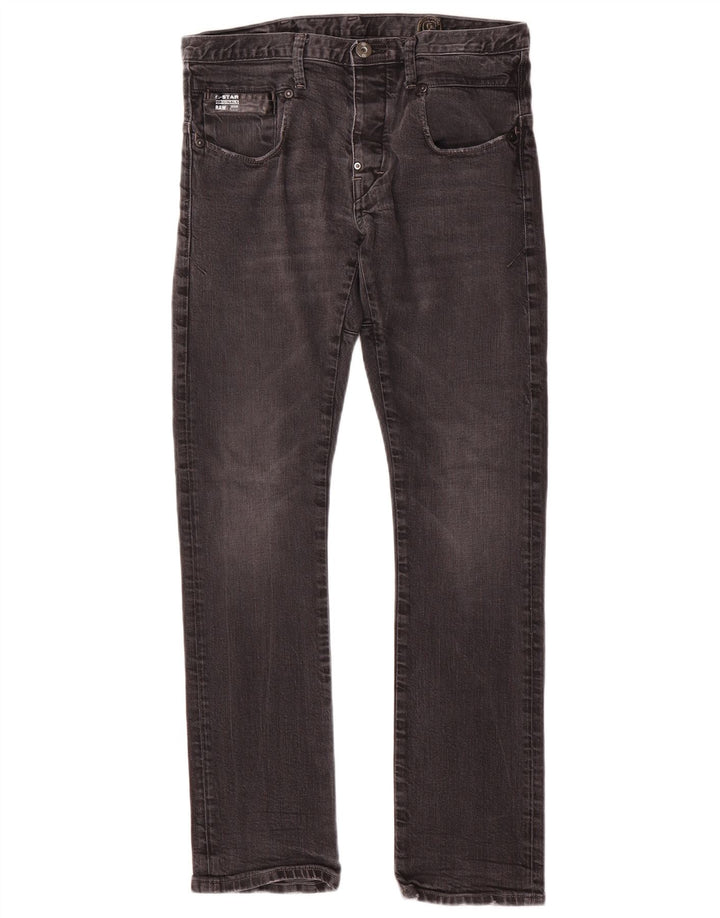 Jeans slim da uomo G-Star W32 L32 cotone grigio