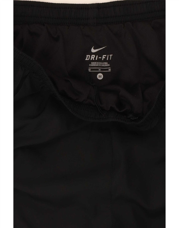 Pantaloncini sportivi Nike da donna Dri Fit UK 14 medio nero poliestere