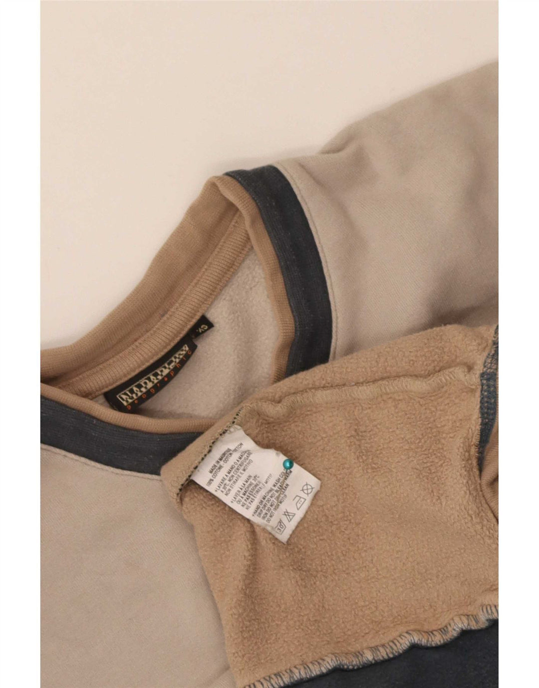Felpa grafica da uomo Napapijri Jumper XS multicolore Colourblock