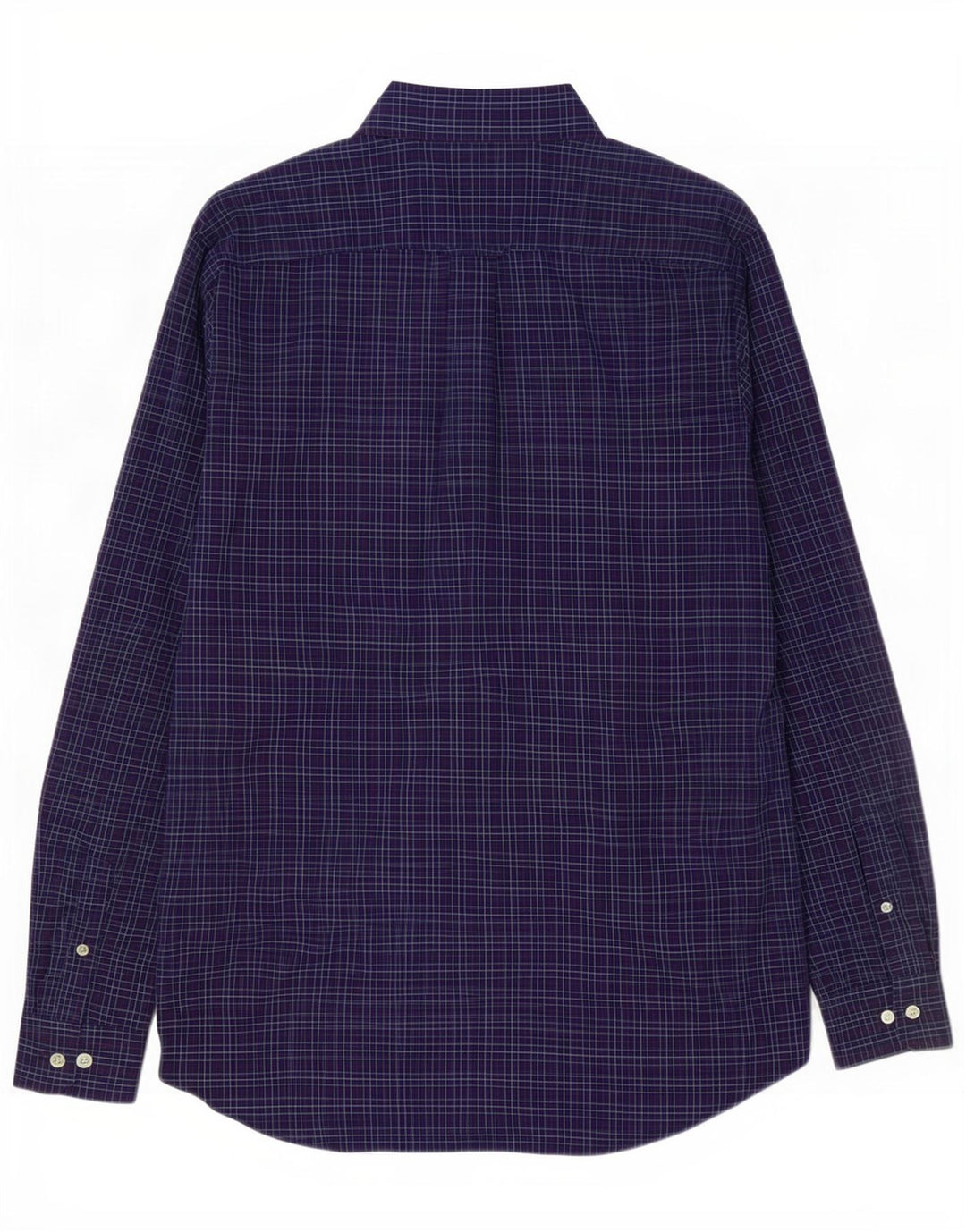 Camicia da uomo Nautica piccola in cotone a quadri blu navy