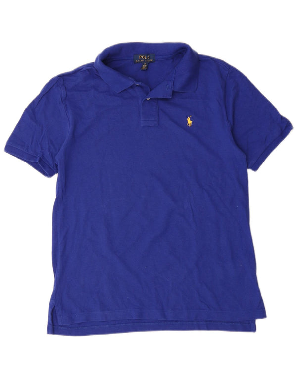 POLO RALPH LAUREN Polo Bambina 14-15 Anni Large Blu Cotone