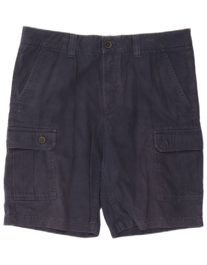 Pantaloncini cargo da uomo Timberland W38 XL in cotone blu navy