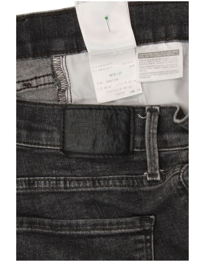 Jeans skinny da donna Levi's W28 L30 cotone grigio