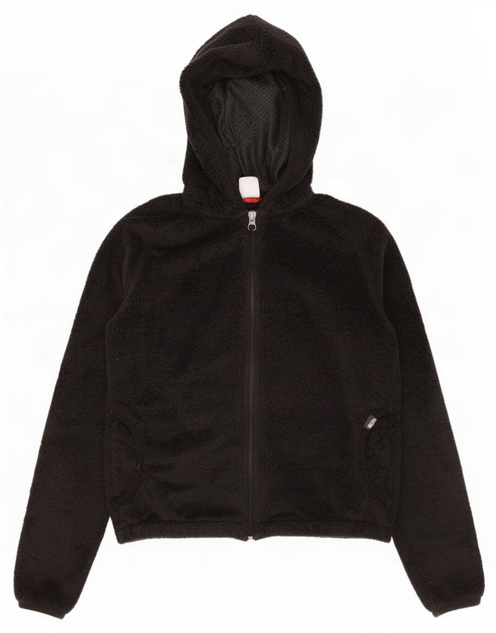 Giacca in pile con cappuccio da donna The North Face UK 10 Small Poliestere nero